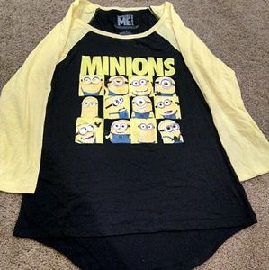 Minions Mid Sleeve Shirt